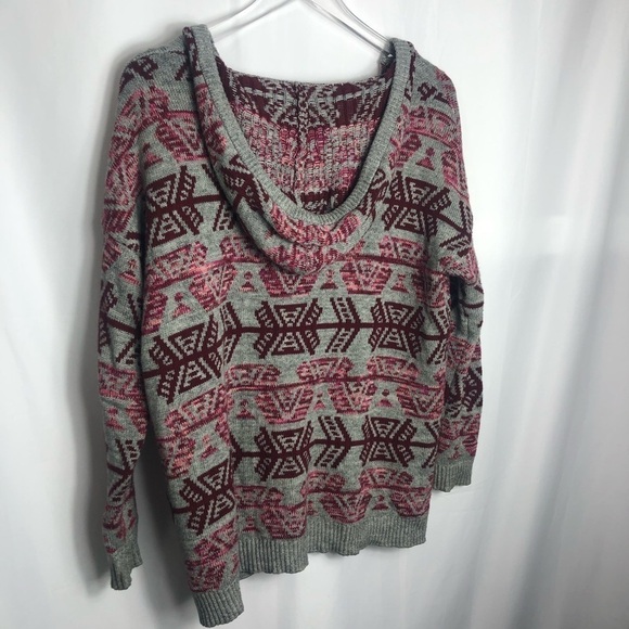American Eagle Boho Western Sweater size Small 313 - Picture 3 of 3